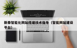大兴安岭新泰智能化网站搭建技术指导（智能网站建设平台）